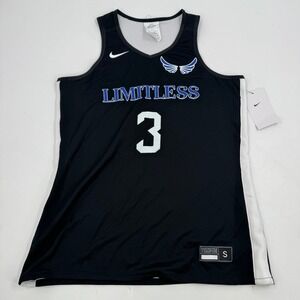 Nike Limitless Basketball Jersey Women's Size S‎ Black Number 3 Sleeveless